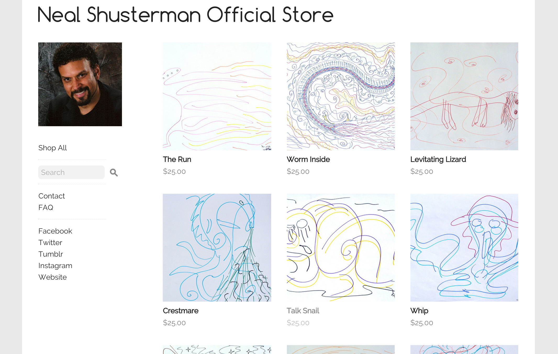 Shustermania Store Screenshot